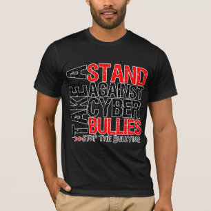 T-shirt Prenez une position contre des despotes de Cyber