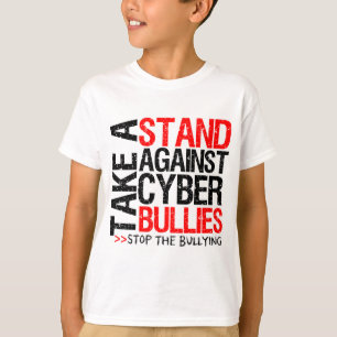 T-shirt Prenez une position contre des despotes de Cyber