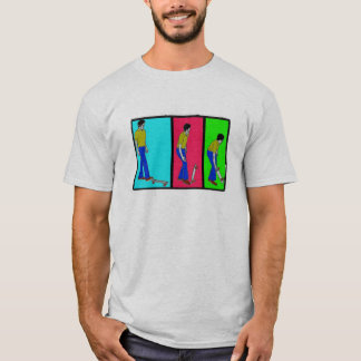 T-shirt prenez votre filtre de mosaïque de frontière de la