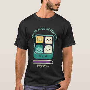 T-shirt Préparation de repas en boîte Bento pour adulte Cu