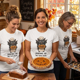 T-shirt Préparer de délicieux gâteaux de chauve-souris Cut