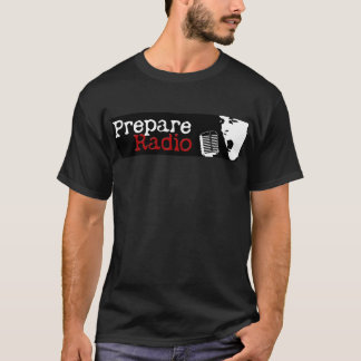 T-shirt Préparez la radio