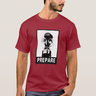 T-shirt Préparez ! - Monocrome