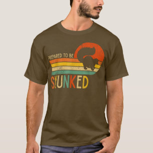 T-shirt Préparez-Vous À Être Skunked Cribbage Amateurs Vin