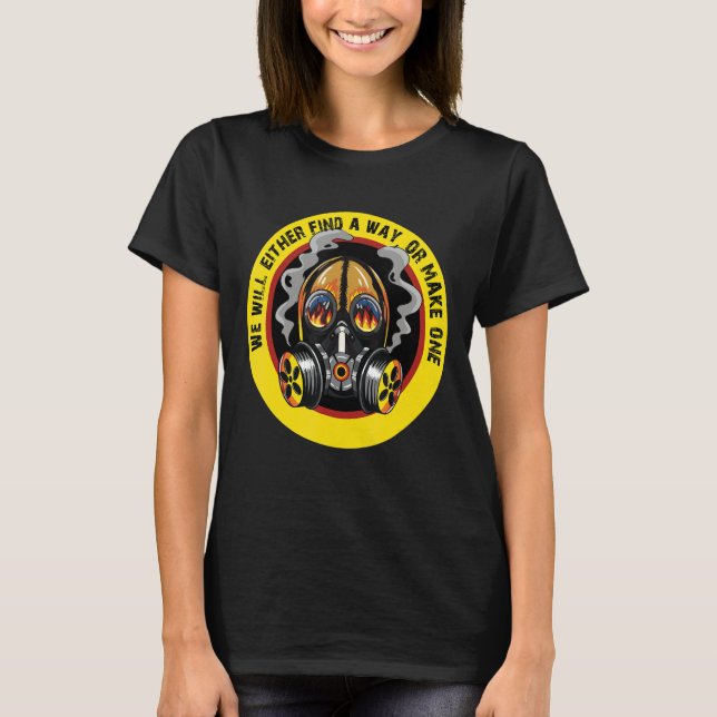 T-shirt Prepper Survivalist Bushcraft et la trousse de sur (Devant)