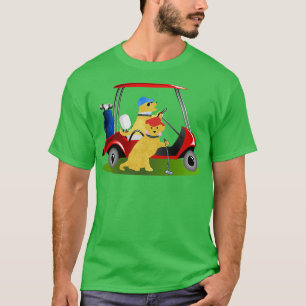 T-shirt Preppy Dogs Golf