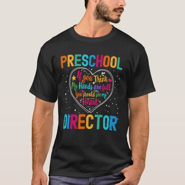 T-shirt Preschool Director Appreciation Week Back to Schoo (Devant)