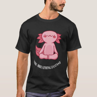 T-shirt Présent de dragon de yoga drôle mignon de fantaisi