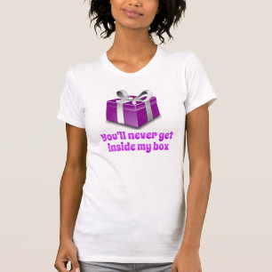 T-SHIRT PRÉSENT DRÔLE, À L'INTÉRIEUR DE MA BOÎTE