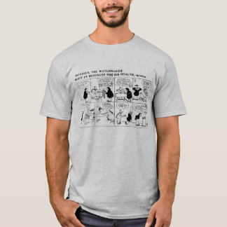 T-shirt Présentation horizontale sur microfilm de