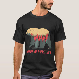 T-shirt Préserver Et Protéger Le jour des terres National 