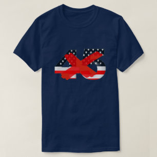 T-shirt Président 45 Parti d'impeachment annulé