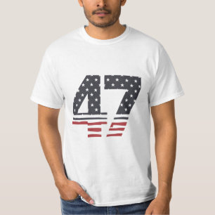 T-shirt Président 47   47e président des états-unis