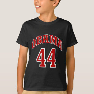 T-shirt Président Barack Obama 44 Chemise Faux Jersey 44e