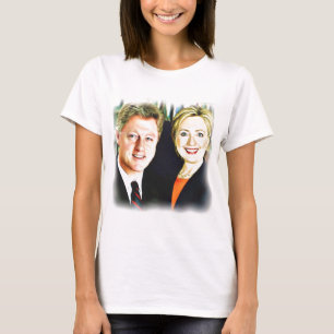 T-shirt Président Bill Clinton & Présidente Hillary Clinto