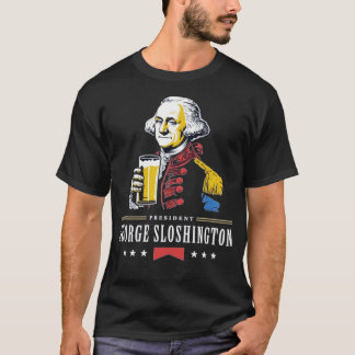 T-shirt President George Sloshington