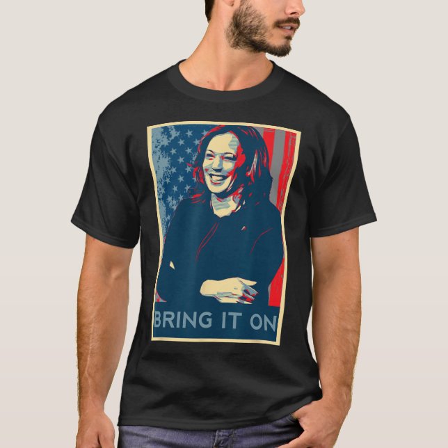 T-shirt Président Kamala Harris Première femme Présidente  (Devant)