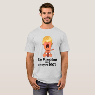 T-shirt Président Trump, Donald Trump, Cry Baby, Man Child