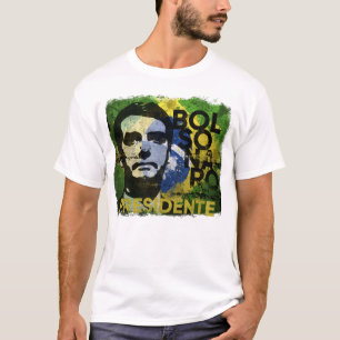 T-shirt presidente de bolsonaro