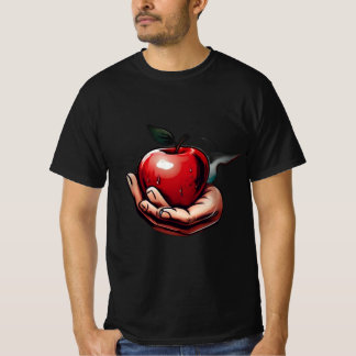 T-shirt Presse Passionnée : Squeeze T-Sh pomme infusée d'a