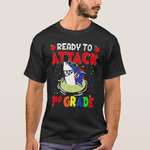 T-shirt Prêt à attaquer les enfants de la troisième année