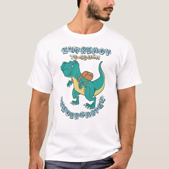 T-shirt Prêt à écraser la maternelle (Devant)