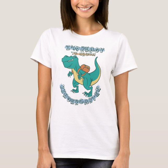T-shirt Prêt à écraser la maternelle (Devant)