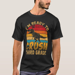 T-shirt Prêt À Écraser La Troisième Année 1Ème Jour De Din