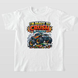 T-shirt Prêt à Écraser le Monstre du CM1