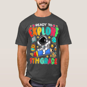 T-shirt Prêt À Explorer 5e Classe Astronaute De Patinage R