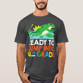 T-shirt Prêt À Passer À La Grenouille De 4E Année À L'Écol