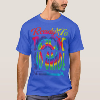 T-shirt Prêt À Remonter La 2E Année À L'École Teinture T-S