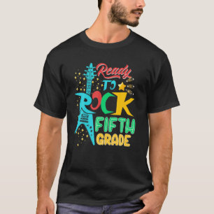 T-shirt Prêt À Rock 5E Classe Rock Star 5E Classe Garçons