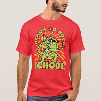 T-shirt Prêt À Rock School TRex