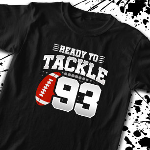 T-shirt Prêt À S'Attaquer 93 - Joueur De Football Enfants 