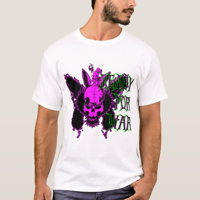 T-shirt Prêt pour la guerre (Devant)