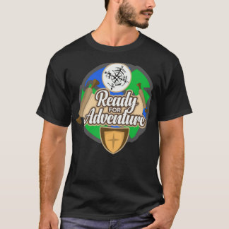T-shirt Prêt pour l'Aventure Randonnée routards