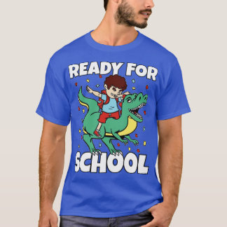 T-shirt Prêt pour l'école TRex