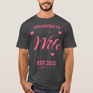 T-SHIRT PRÊTÉE À LA FEMME 2022 PINK BRIDE GIFT FUNNY WOMEN