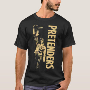 T-shirt Pretenders Band Rock British American Fils