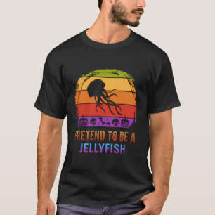 T-shirt Prétendre Être Une Méduse Animal Halloween Costume