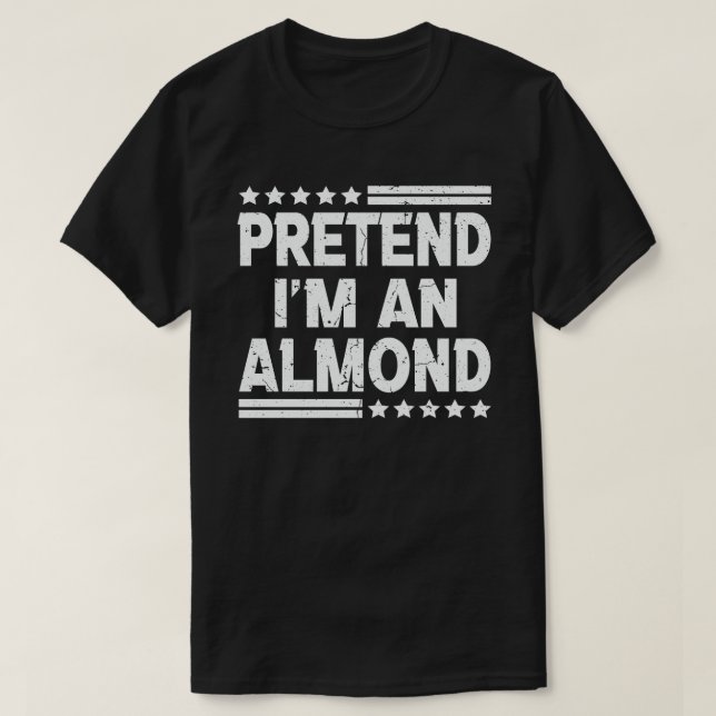 T-shirt Prétendre que je suis un costume d'Halloween simpl (Design devant)
