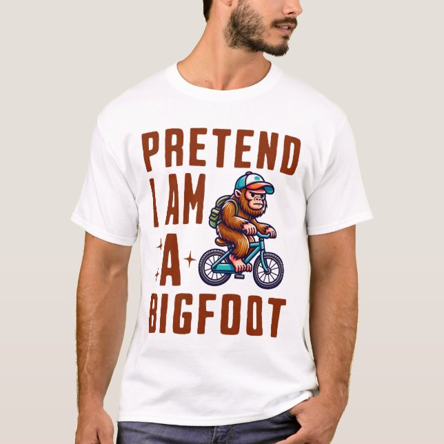 T-shirt Prétendre Que Je Suis Un Pied D'Oignon (Devant)