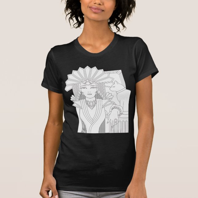 T-shirt Prêtesse Deco (Devant)
