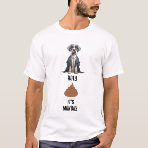 T-shirt Prêtre Grand Danse Saint Poop C'est lundi