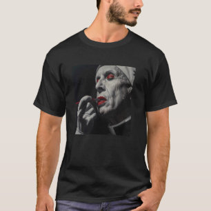 T-shirt prêtre rebelle au rouge à lèvres, prêtre rebelle