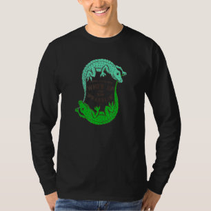 T-shirt Prêts à faire de la lutte avec des alligators