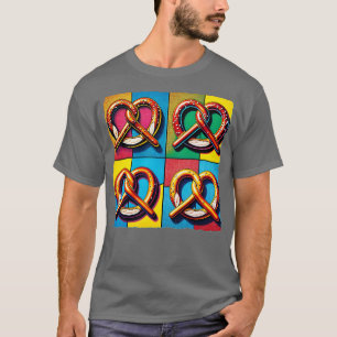 T-shirt Pretzel Une touche de saveur artistique