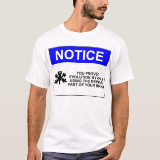 T-shirt Preuve d'évolution