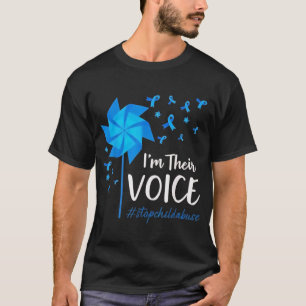 T-shirt Prévention de la maltraitance des enfants, sensibi